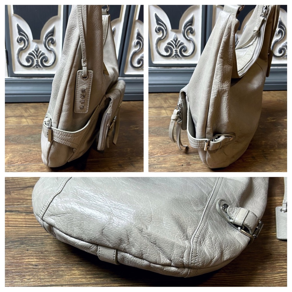 L.A.M.B Hobo Leather Shoulder Purse - Picture 7 of 12